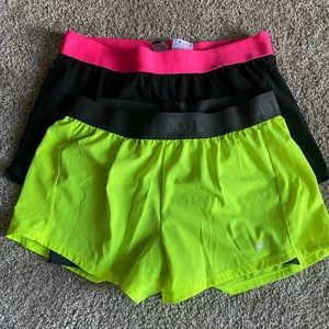 Nike running shorts